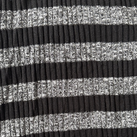 The Children's Place Black and Gray Striped Dress - Picture 3 of 3